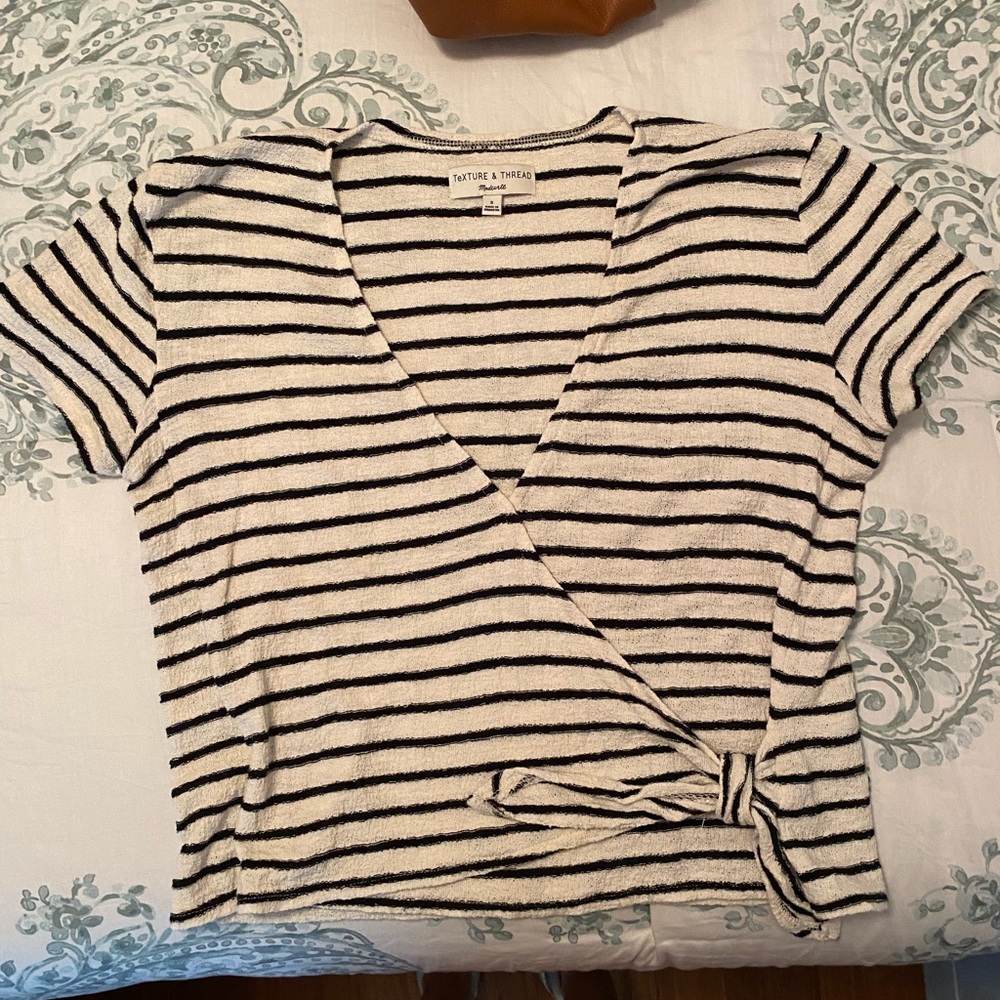 Madewell tie shirt